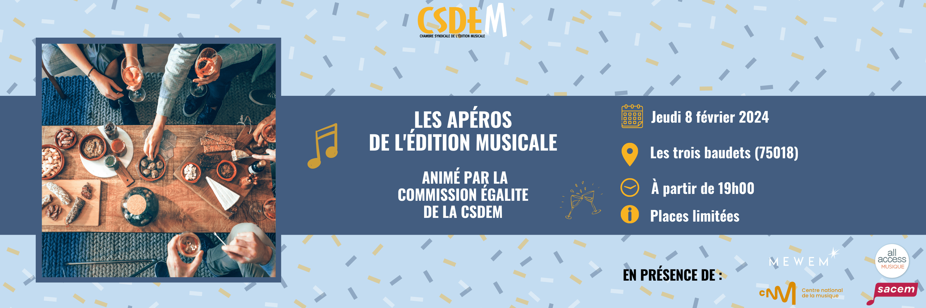 LES APÉROS DE L'ÉDITION MUSICALE - CSDEM - Chambre Syndicale de l ...