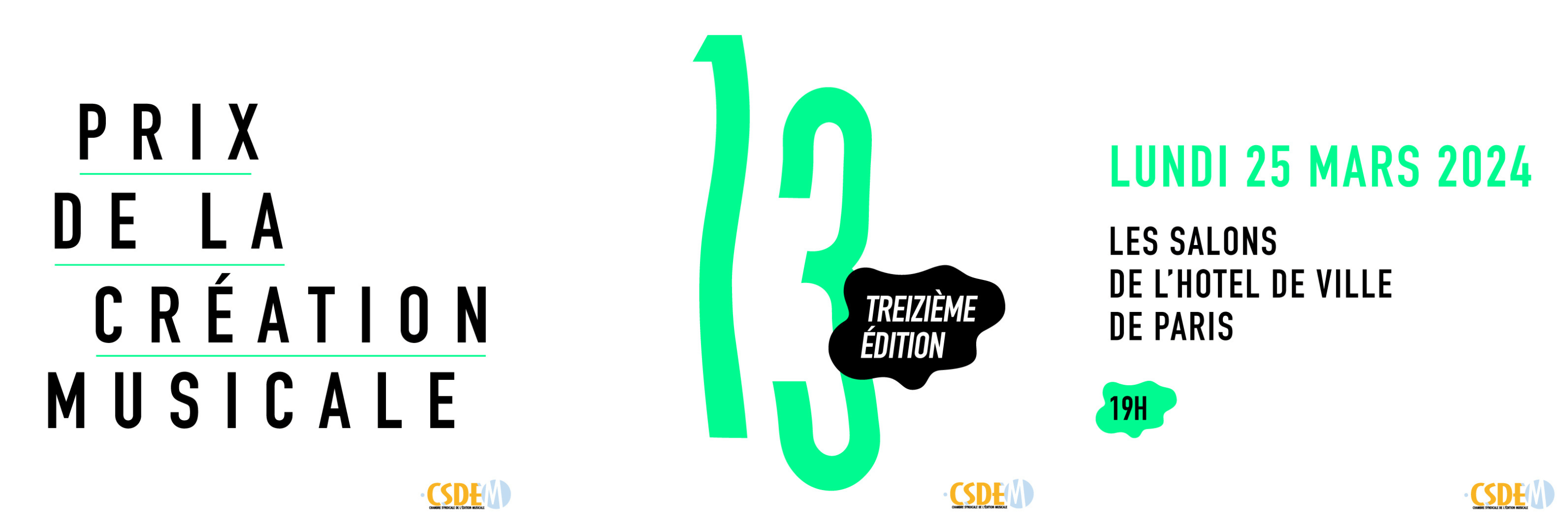 PCM 13 : LE JURY - CSDEM - Chambre Syndicale de l'Edition Musicale